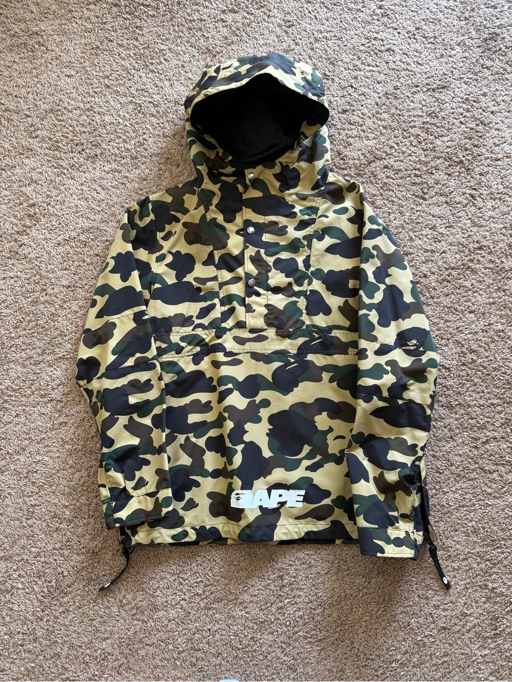 Bape 1st Camo Block Pullover Jacket
